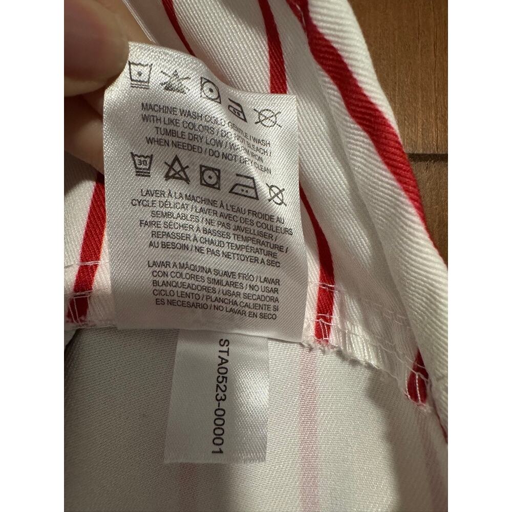 FOCO Philadelphia Phillies Men’s Pinstripe Bib Overalls White Red MLB Size S - Picture 11 of 13